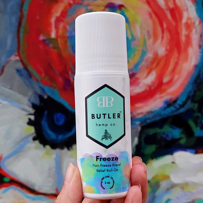 Butler Hemp Freeze Rapid Relief Roll-On 3000mg CBD Topical