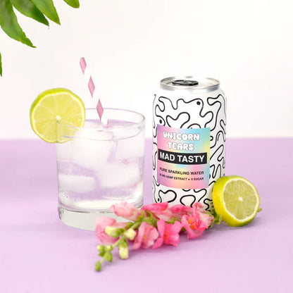 Mad Tasty 20mg CBD Sparkling Water in Unicorn Tears