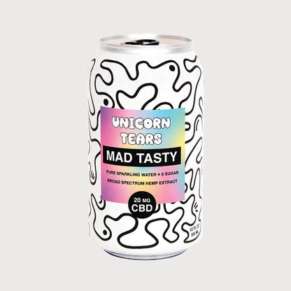 Mad Tasty 20mg CBD Sparkling Water in Unicorn Tears